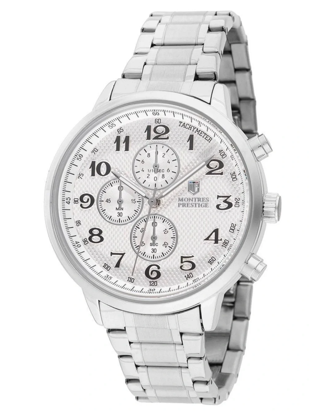 Invicta Men's Silver Stainless Steel Chronograph Watch